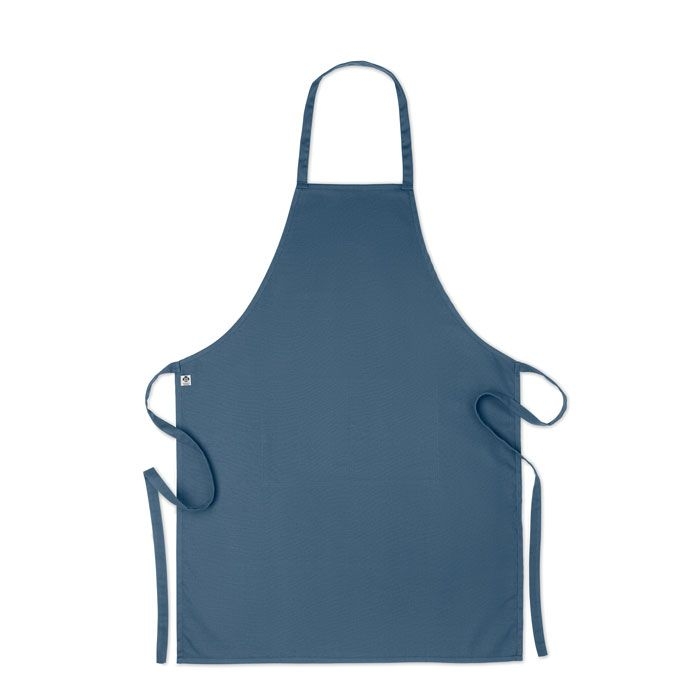 MO6263-04Raipur Colour Kuechenschuerze Organic Cotton_ Blau
