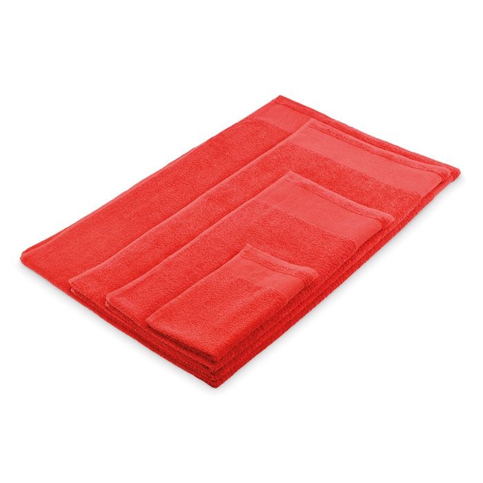 MO2764-05Island 30 Gaestehandtuch Baumwolle 30X50cm_ rot