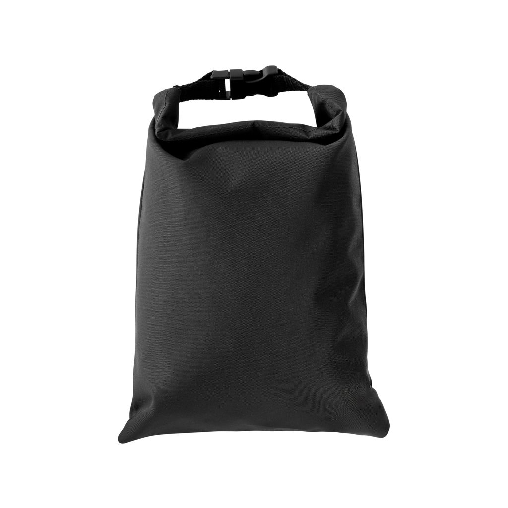XDP422.55-01Snackstrap faltbarer Lunchbag aus AWARE™ rPET 30 x 20cm_ schwarz