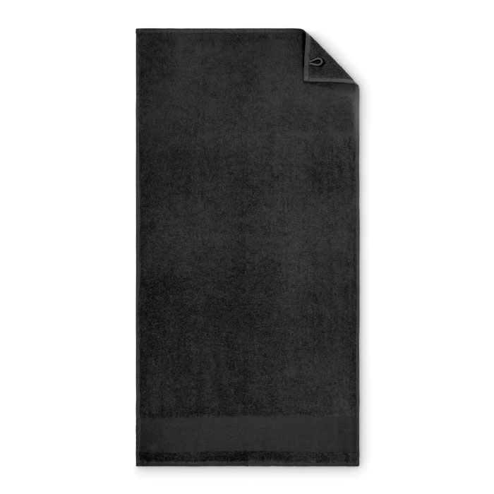 MO2765-03Island 50 Handtuch Baumwolle 50X100cm_ schwarz