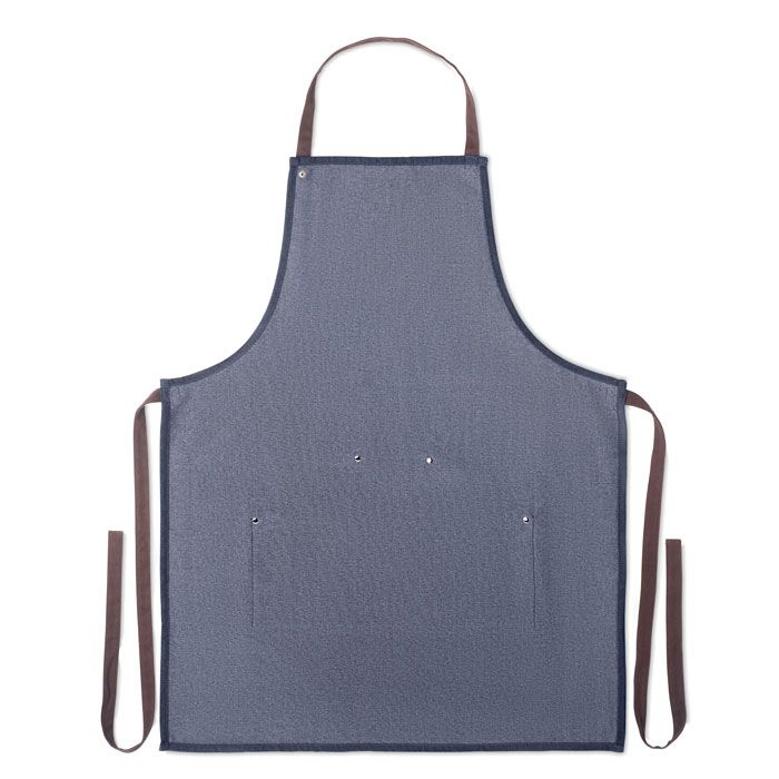Denipur Küchenschürze Denim 240 g/m², Blau