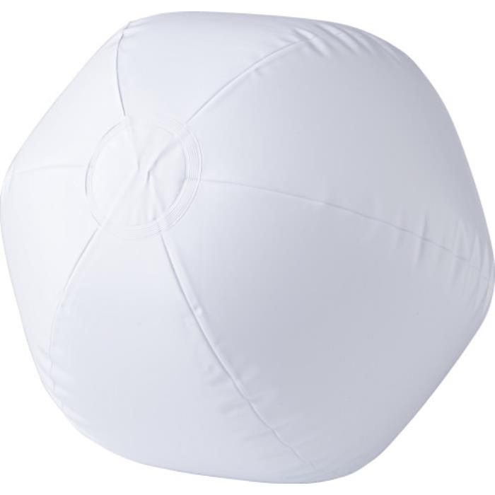GI9620-02Aufblasbarer Wasserball aus PVC Lola_ Weiss