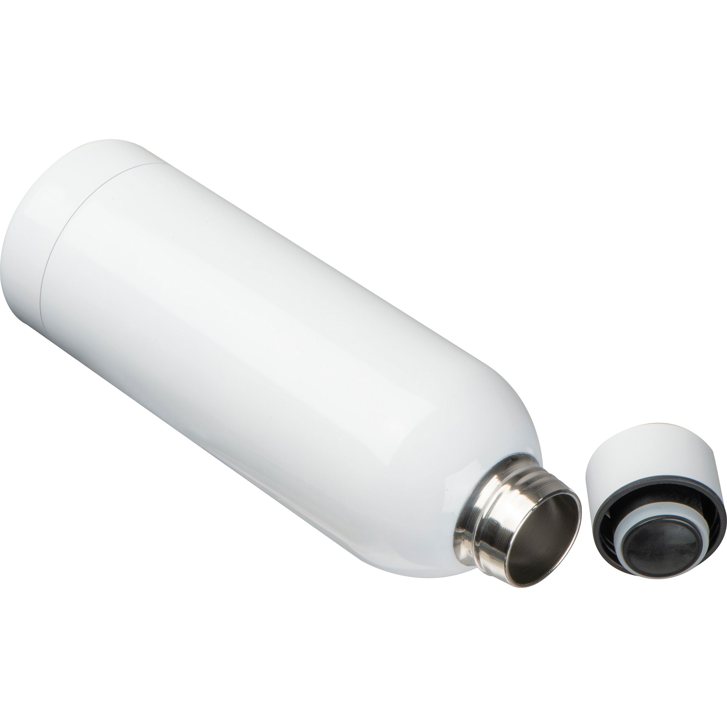 MA83824-06Sublimations Vakuum Edelstahlflasche 500ml SARA_ weiss