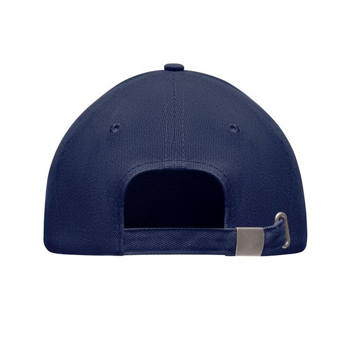 MO6875-85Long Beach Singa Baseball cap 5 panels 260g_m²_ marineblau