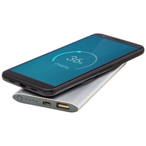 PF124172-3Juice 4000 mAh kabellose Powerbank_ silber PF124172-3Juice 4000 mAh kabellose Powerbank_ silber