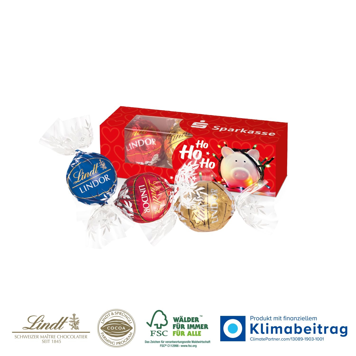 CD91004-01Lindt Lindor Praesent_ 3er
