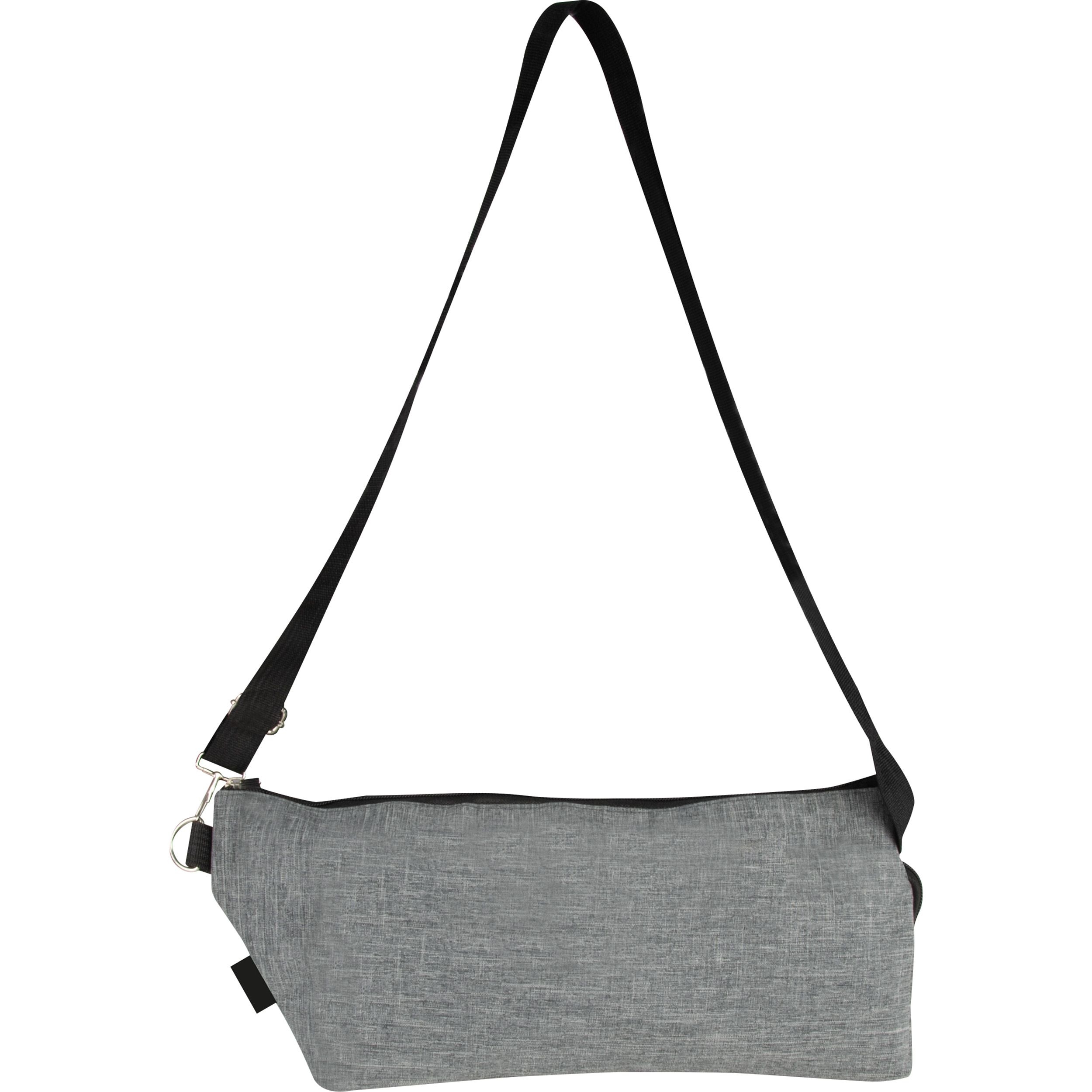 MA60916-07Umhaengetasche aus Polyester_ silbergrau