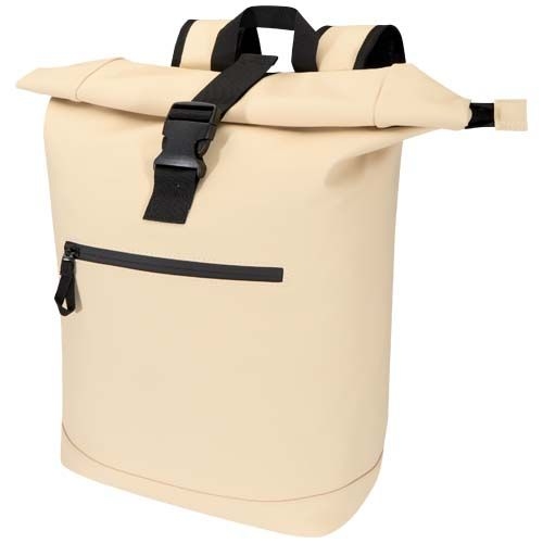 PF130093-1Resi Plus 15_ GRS-recycelter Rolltop Rucksack 18 L _ oatmeal