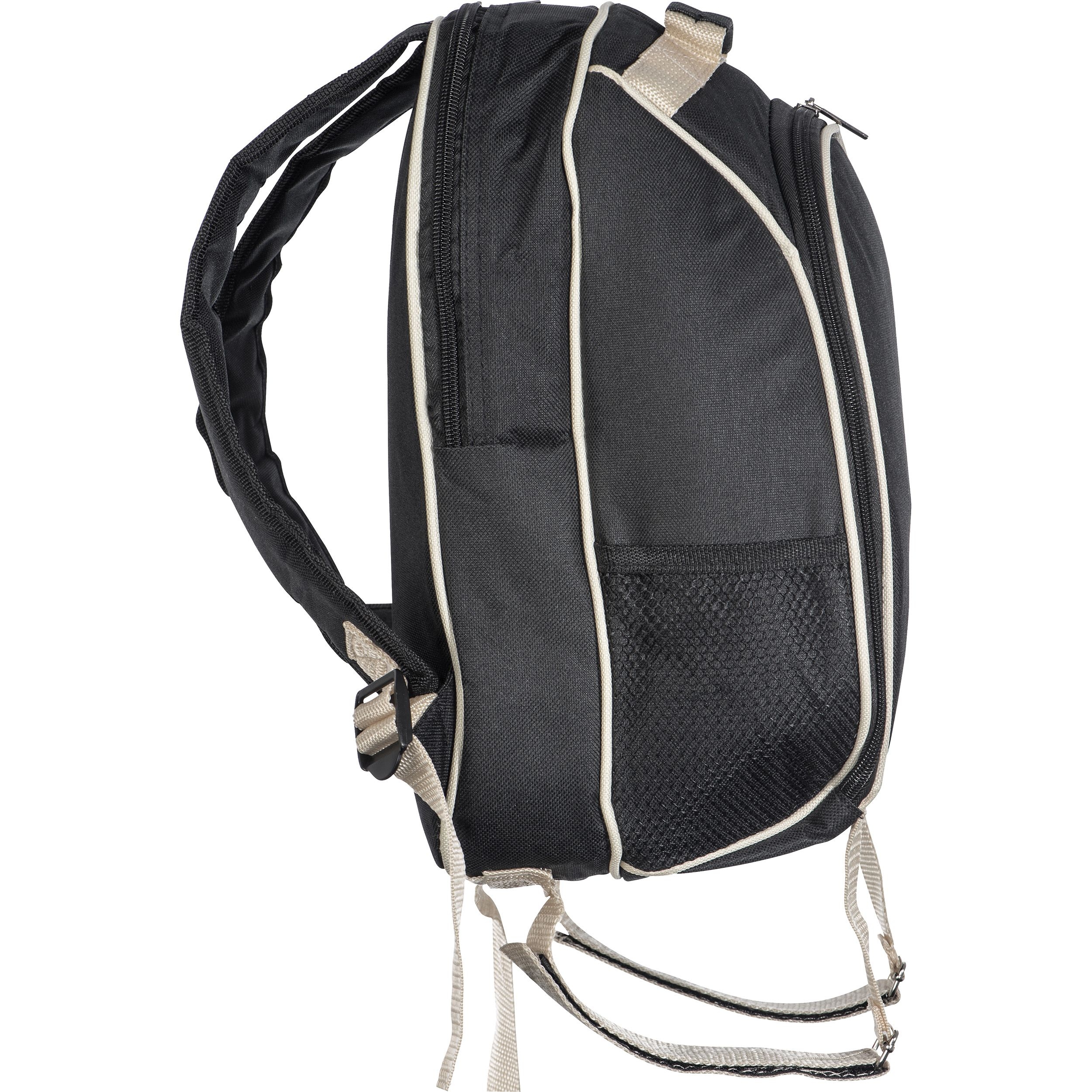 MA66605-03Picknickrucksack mit integrierter Kuehltasche_ schwarz