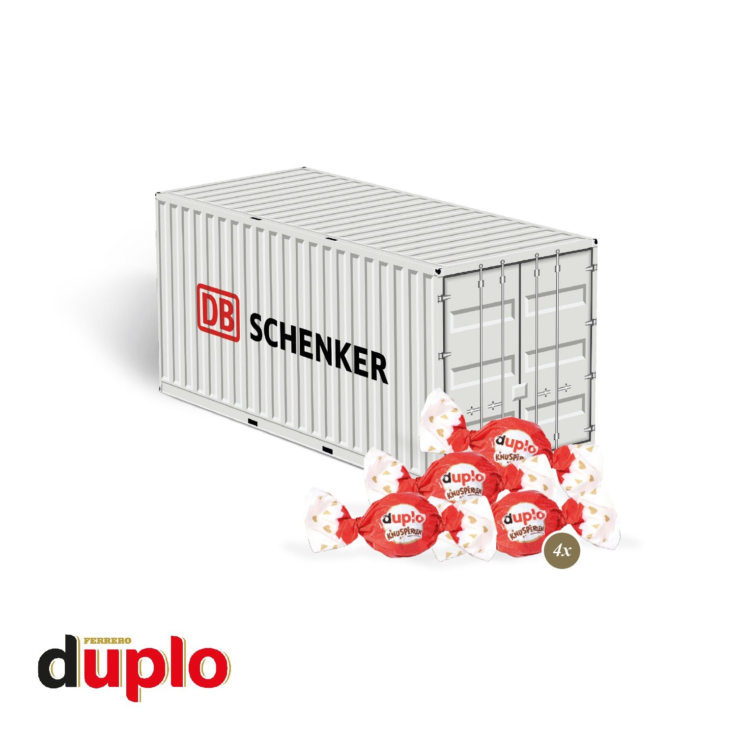 CD955573D Praesent _Container_ mit duplo Knusperlen