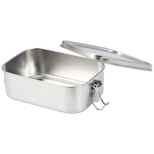 PF113339-1Titan 750 ml Lunchbox aus recyceltem Edelstahl_ silber