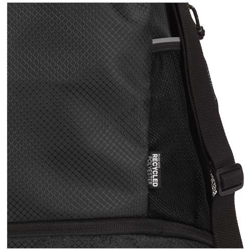 PF130099-3Nomad GRS-recycelter Sportbeutel mit Bodenfach 18 L_ schwarz