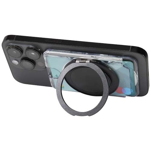 PF107164-1Kern A6 Hardcover Notizbuch und MagSafe Wallet Set _ grau