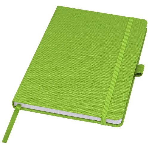PF107763-5Honua A5 Notizbuch aus recyceltem Papier mit Cover aus recyceltem PET_ Lindgruen PF107763-5Honua A5 Notizbuch aus recyceltem Papier mit Cover aus recyceltem PET_ Lindgruen