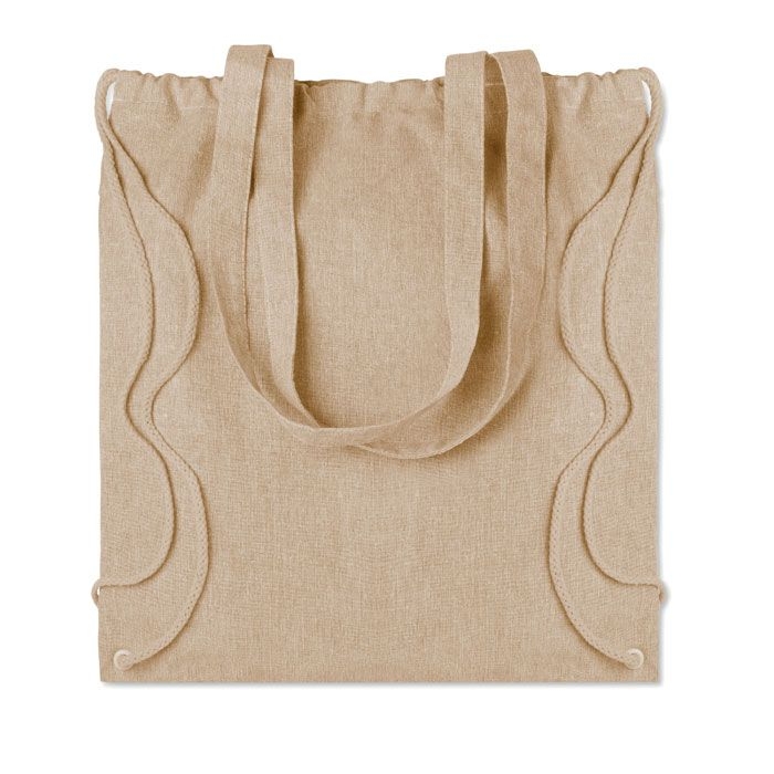 MO9603-13Moira Duo Beutel von RPET mit Kordelzug_ beige
