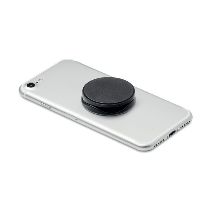 MO9760-03Dot Runder Smartphone Halter_ Schwarz