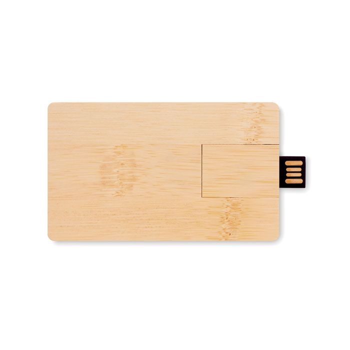 MO1203-40Creditcard Plus 16GB USB Stick Bambus_ Holz_ 16 GB