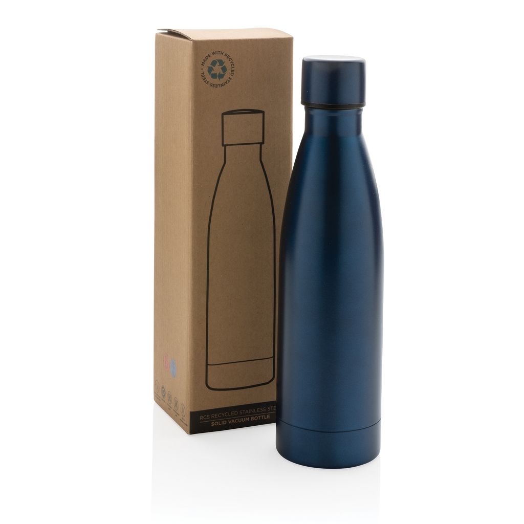 XDP433.27-5RCS recycelte Stainless Steel Solid Vakuum-Flasche_ navy blau
