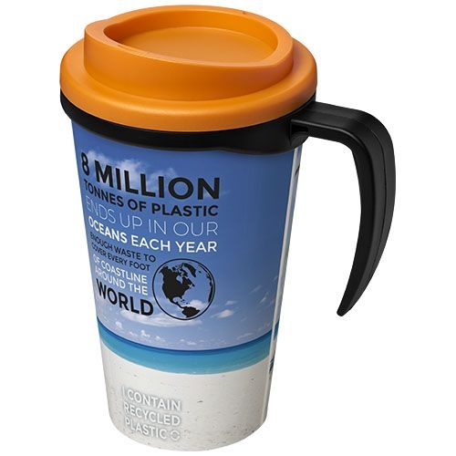 PF210006-21Brite-Ameriano® Grande 350 ml Isolierbecher_ schwarz_orange PF210006-21Brite-Ameriano® Grande 350 ml Isolierbecher_ schwarz_orange