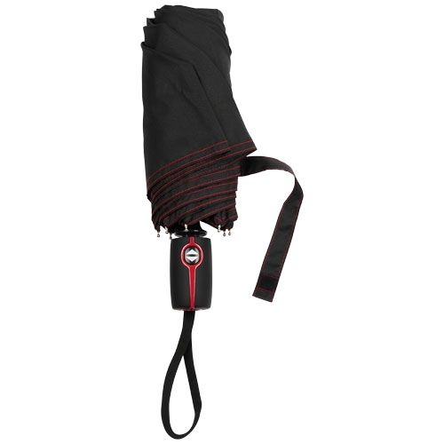 PF109144-1Stark-mini 21_ Vollautomatik Kompaktregenschirm_ rot