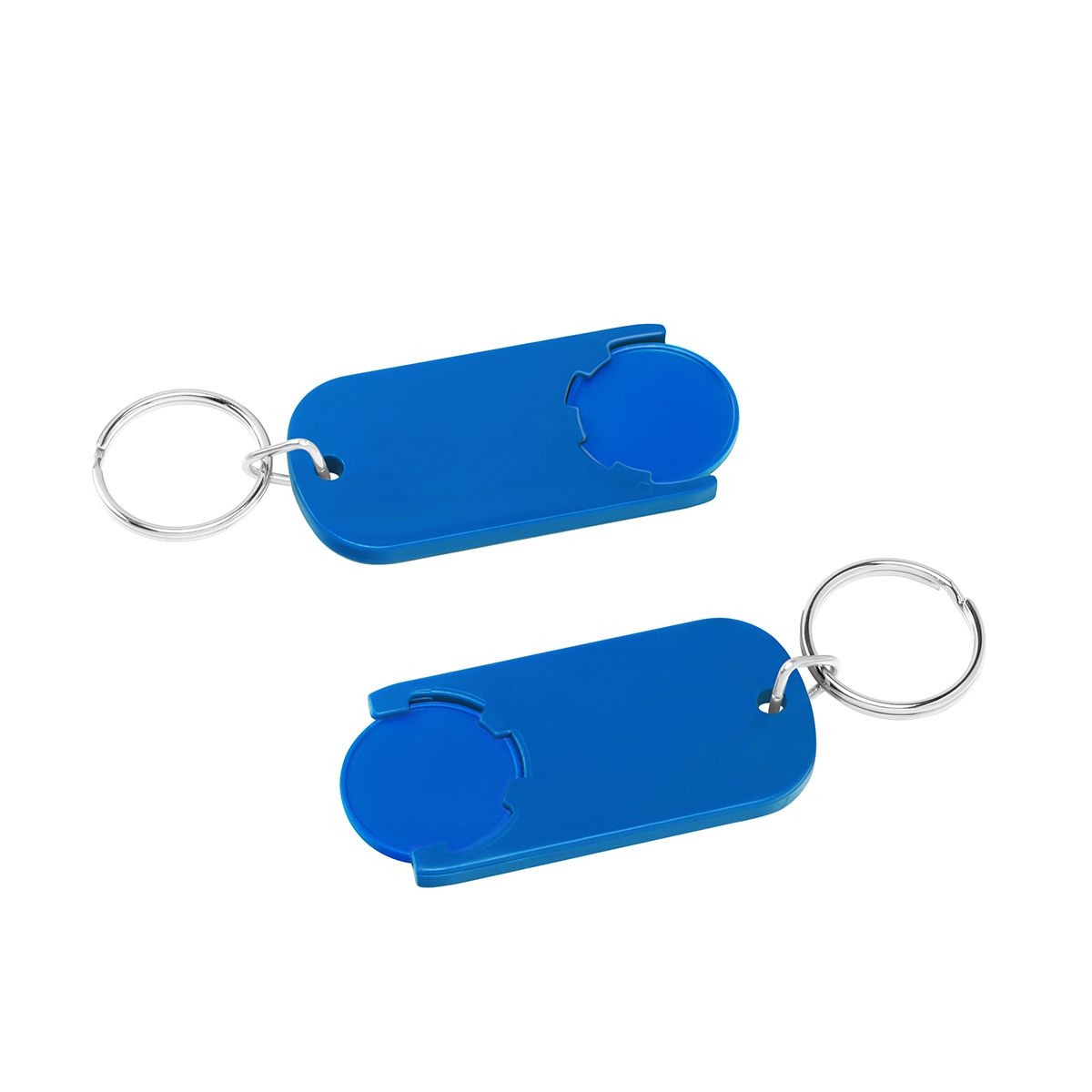 HE7439R-3-3Chiphalter mit 1€-Chip _Alpha_ blau_ blau HE7439R-3-3Chiphalter mit 1€-Chip _Alpha_ blau_ blau