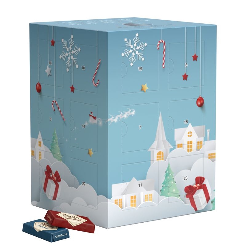 JG20064-1Tower Adventskalender_ Vollkartonhuelle_ Sarotti Schokotaefelchen_ Motiv-Vorlage