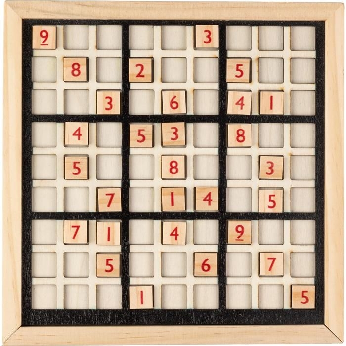 GI1097589-11Holz-Sudoku-Spiel Christa_ brown