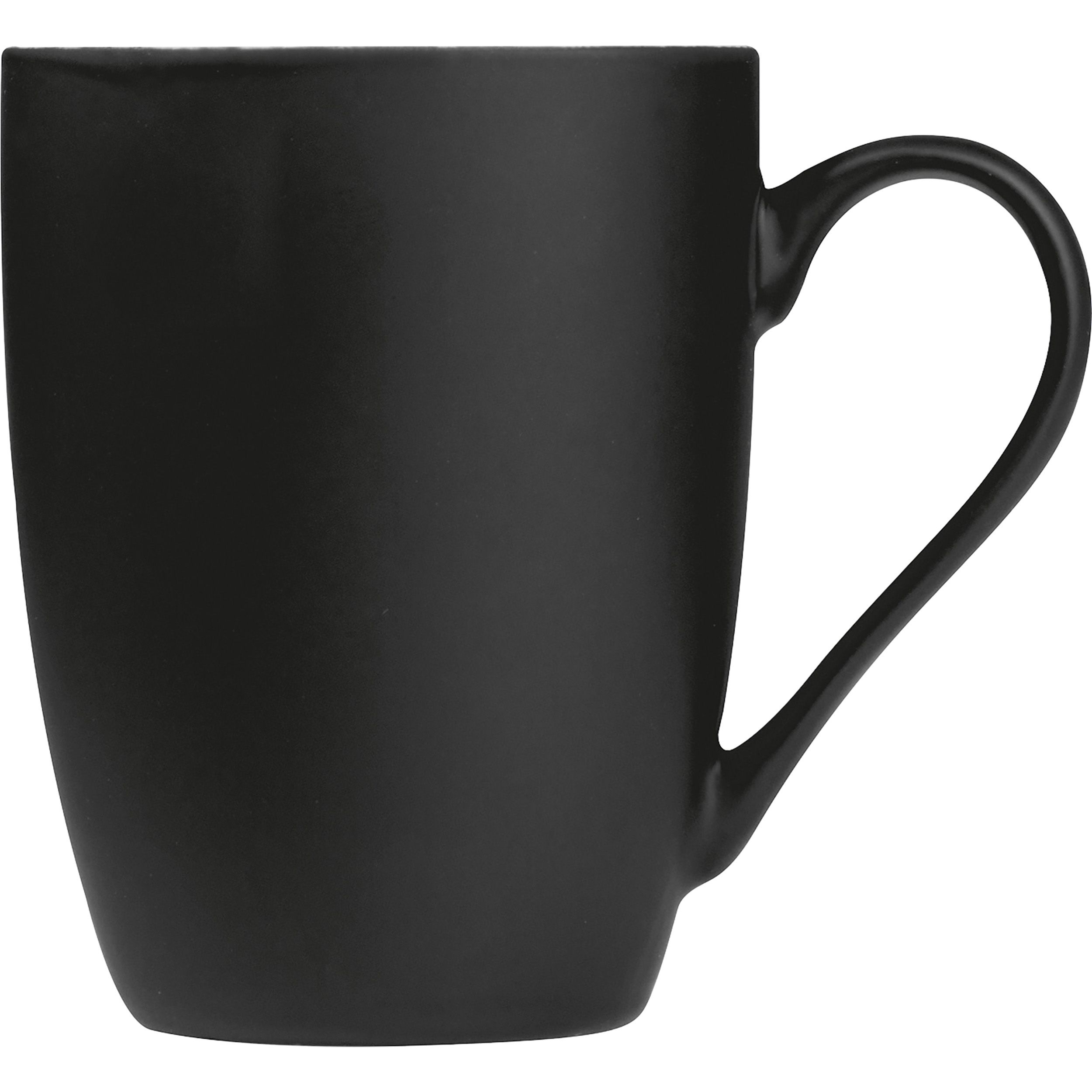 MA80655-03Tasse aus Porzellan_ aussen gummiert_ 300ml_ schwarz