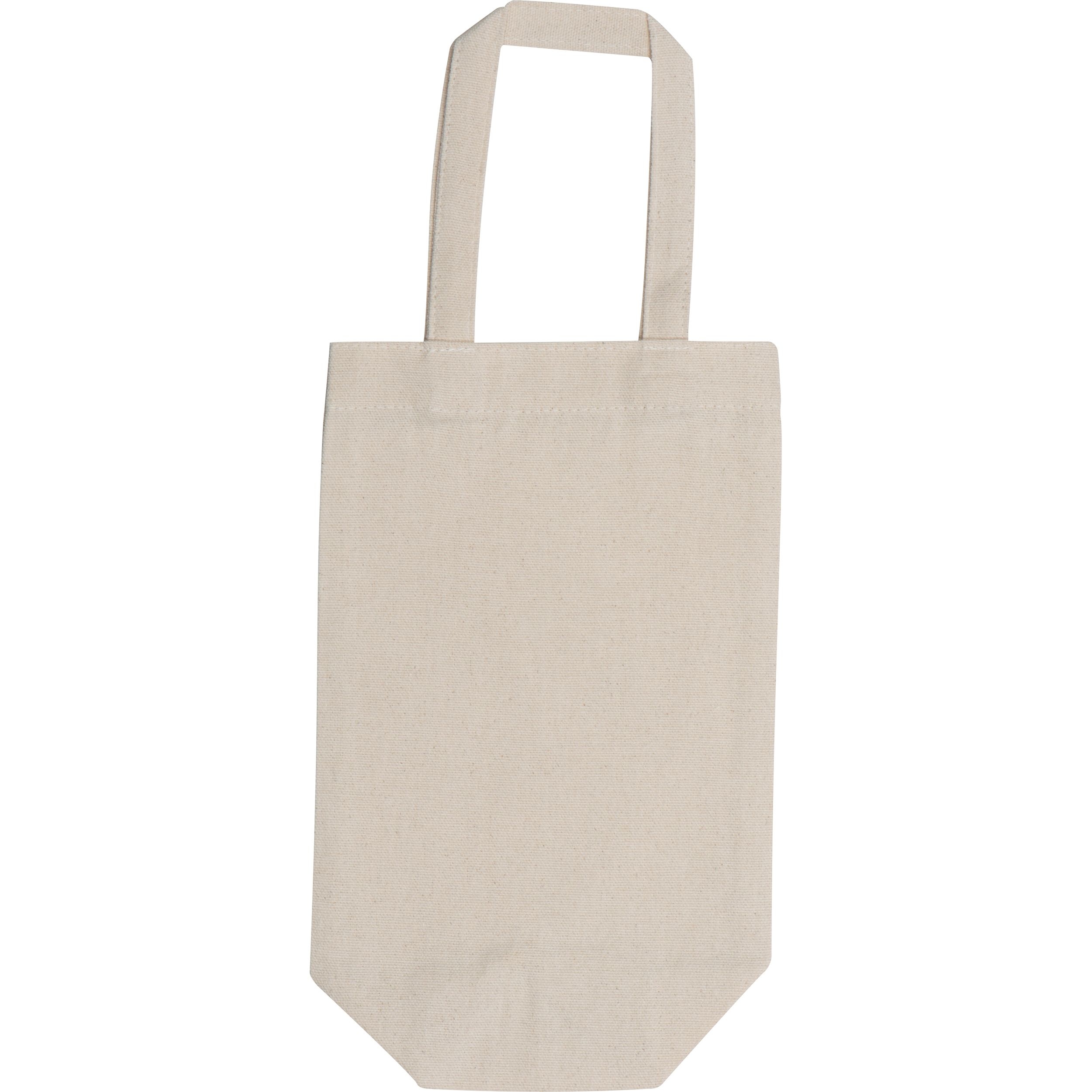 MA62680-13Geschenktasche aus Baumwolle fuer Flaschen_ beige