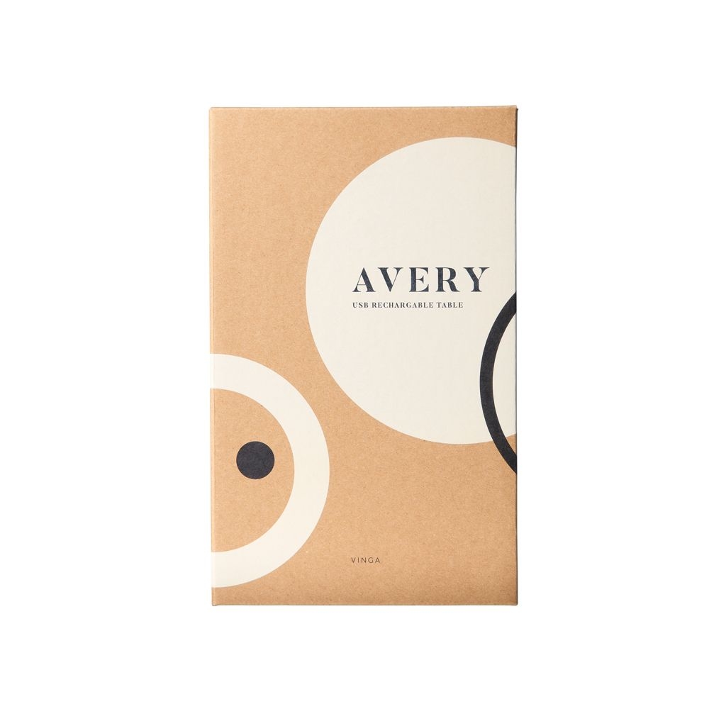 XDV51304-19VINGA Avery RCS Tischlampe_ greige