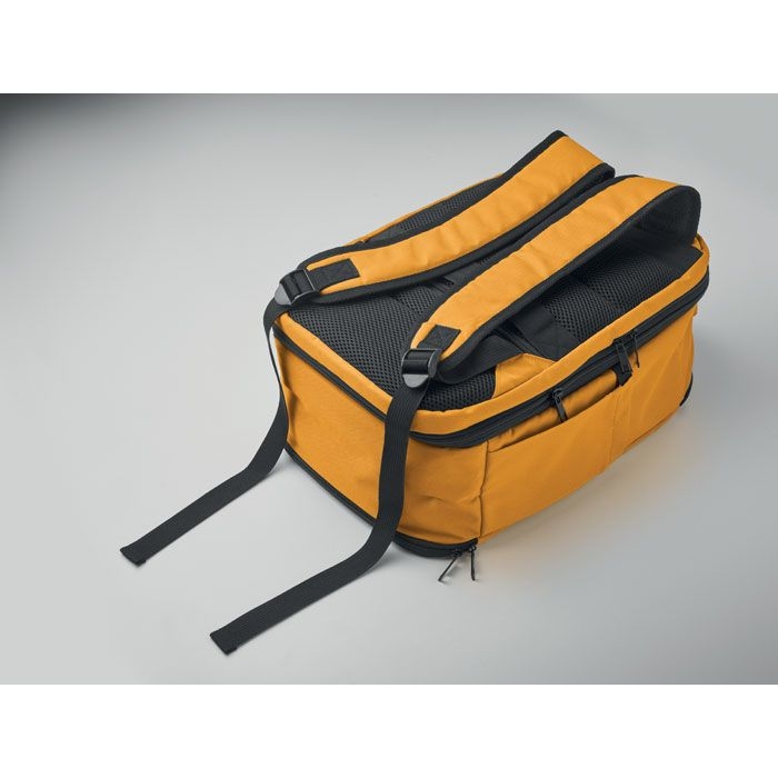 MO2840-78Flysafe Rucksack in Kabinengroesse_ ochre