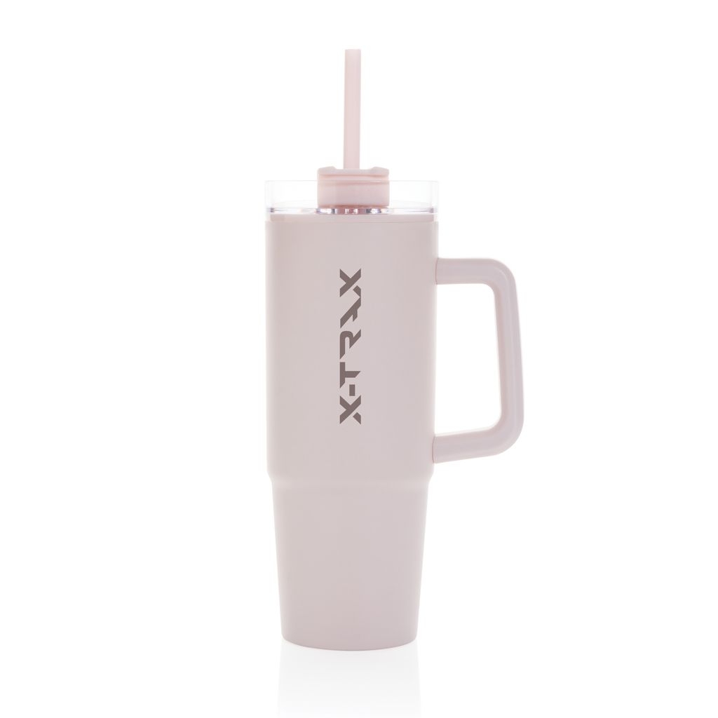 XDP437.10-14Tana Becher aus RCS recyceltem Kunststoff mit Griff 750ml_ rosa