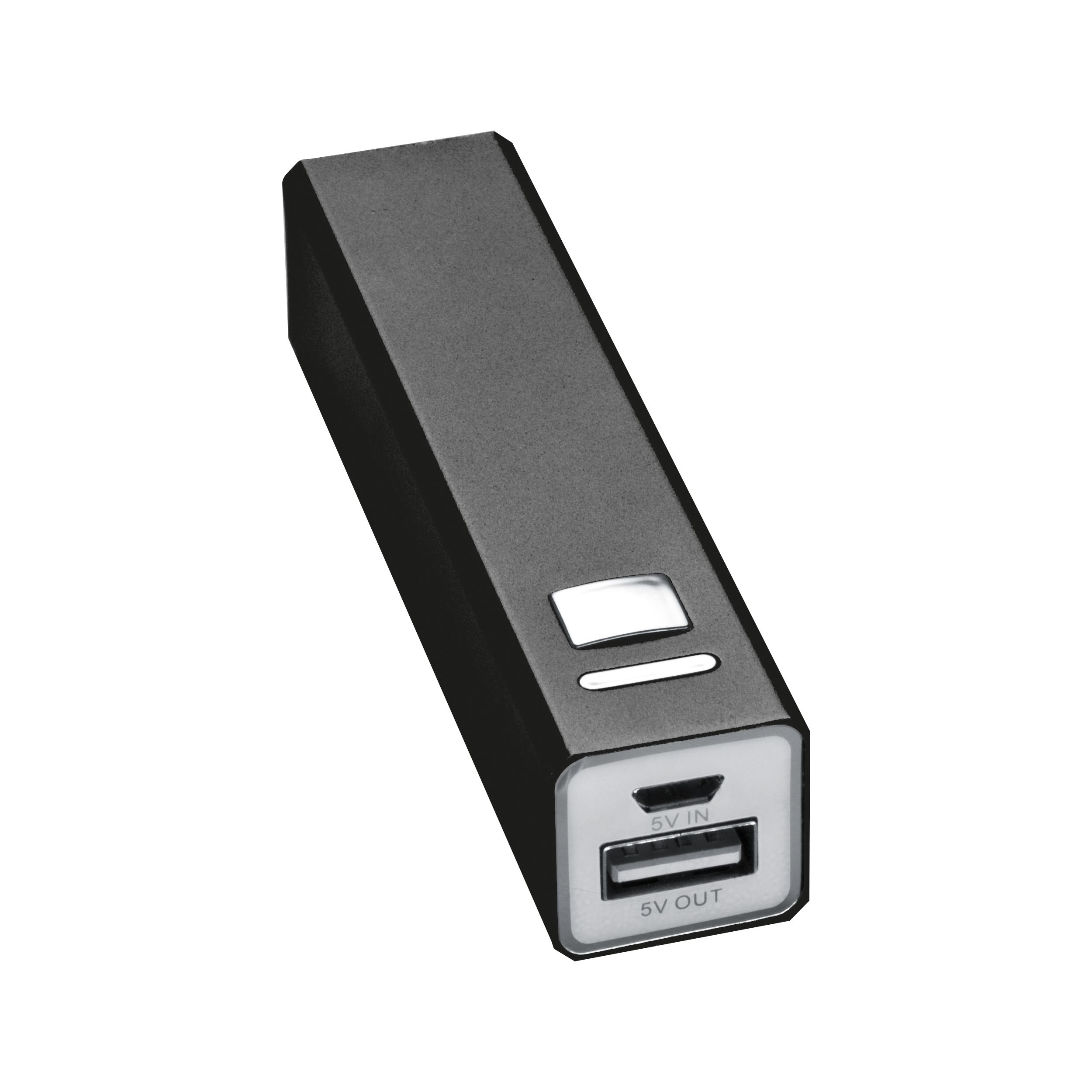 MA43029-03Powerbank 2_200 mAh aus Metall_ inkl. Ladekabel OLEG_ schwarz