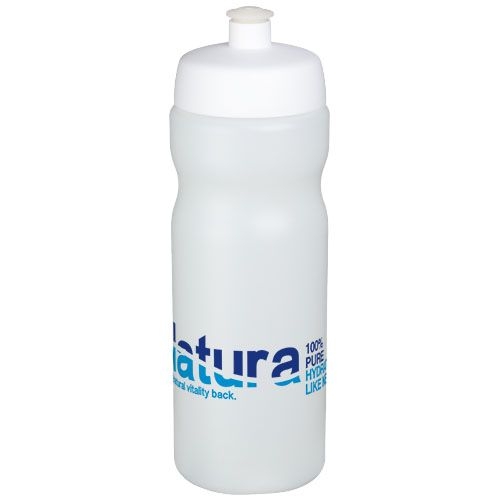 PF210684-17Baseline® Plus 650 ml Sportflasche_ transparent_weiss