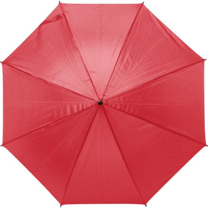 Automatik-Regenschirm aus Polyester Rachel, Rot