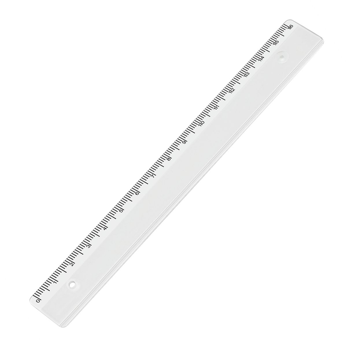 HE7391-7Werbeartikel Lineal 16 cm_ glasklar