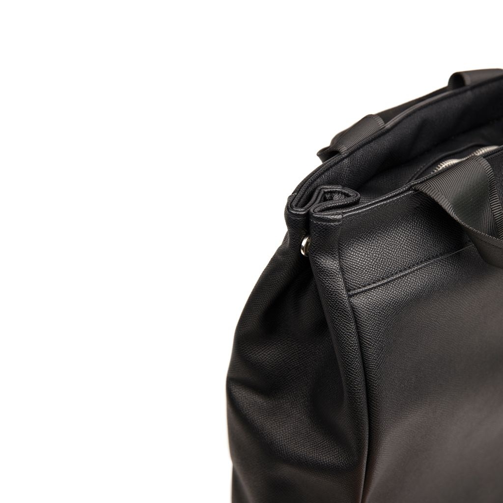 XDV7030-01VINGA Bermond Rucksack aus RCS recyceltem PU_ schwarz