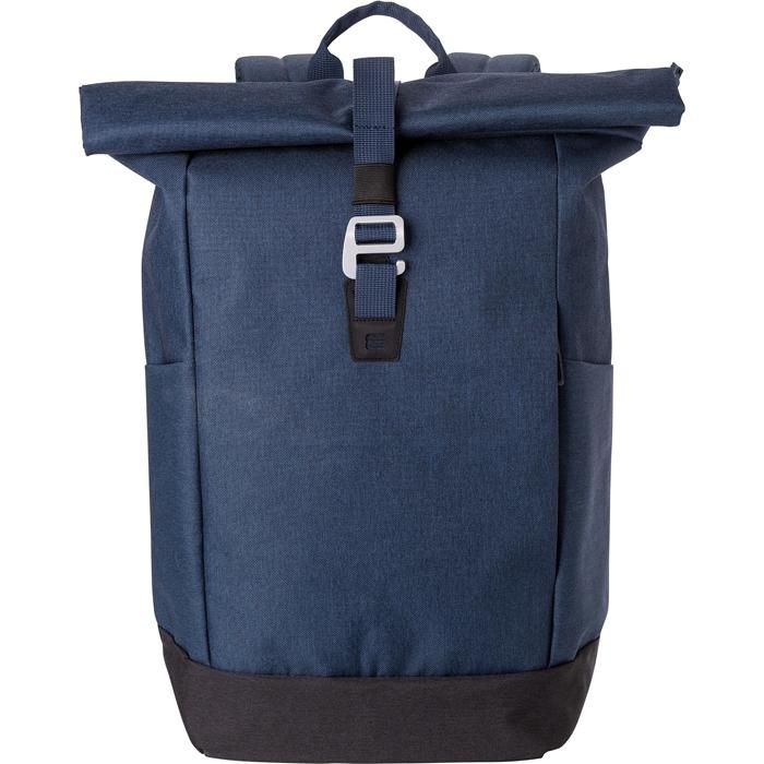 GI1024149-05Polyester _600D_ Rolltop-Rucksack Oberon_ blau