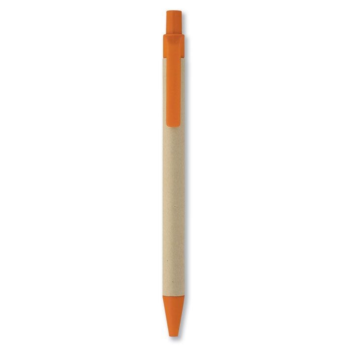 IT3780-10Cartoon Papier_Mais PLA Kugelschreiber_ Orange IT3780-10Cartoon Papier_Mais PLA Kugelschreiber_ Orange