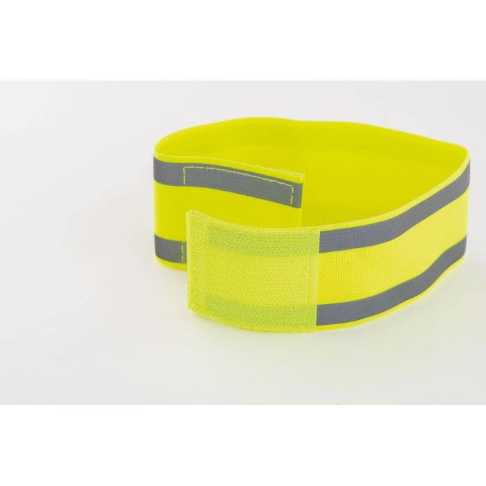 MO9529-70Visible Me Lycra Sport-Armband_ Neon Gelb