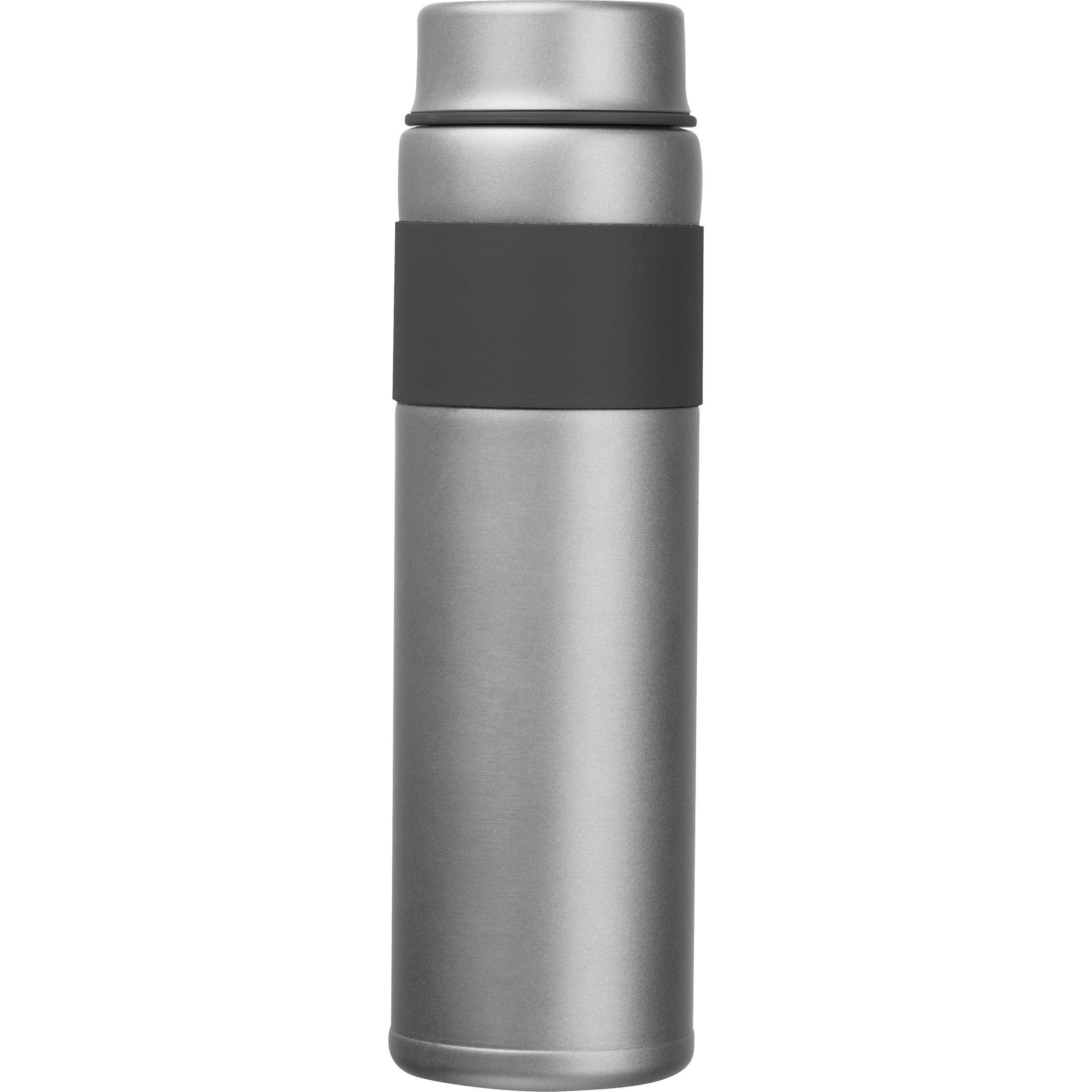 MA85488-07Vakuum Trinkflasche 600ml NICOLE_ silbergrau