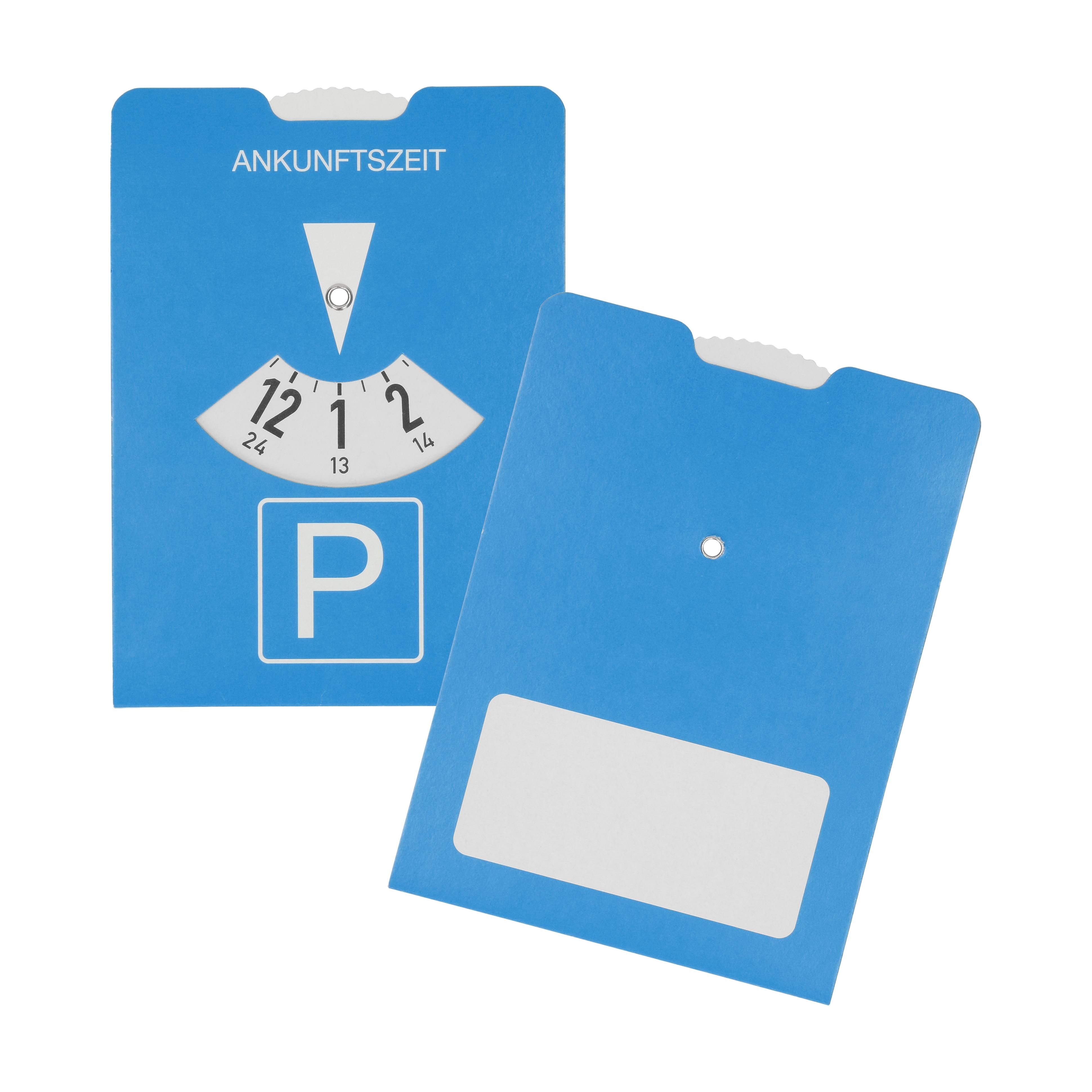 EL05400-1Papp-Parkscheibe _Board_ blau