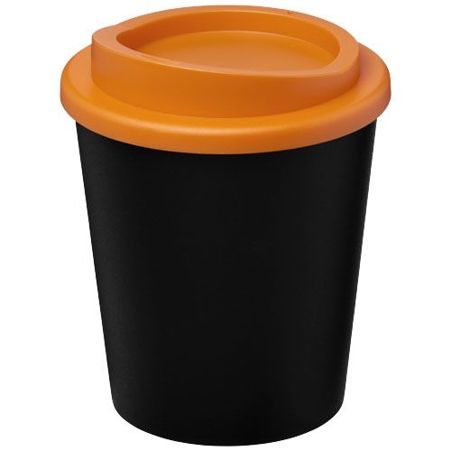PF210092-6Americano® Espresso 250 ml Isolierbecher_ schwarz_orange PF210092-6Americano® Espresso 250 ml Isolierbecher_ schwarz_orange