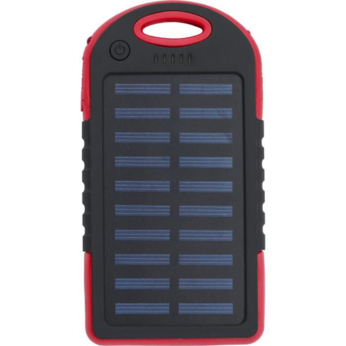 GI9333-08Solar Powerbank Aurora_ Rot GI9333-08Solar Powerbank Aurora_ Rot