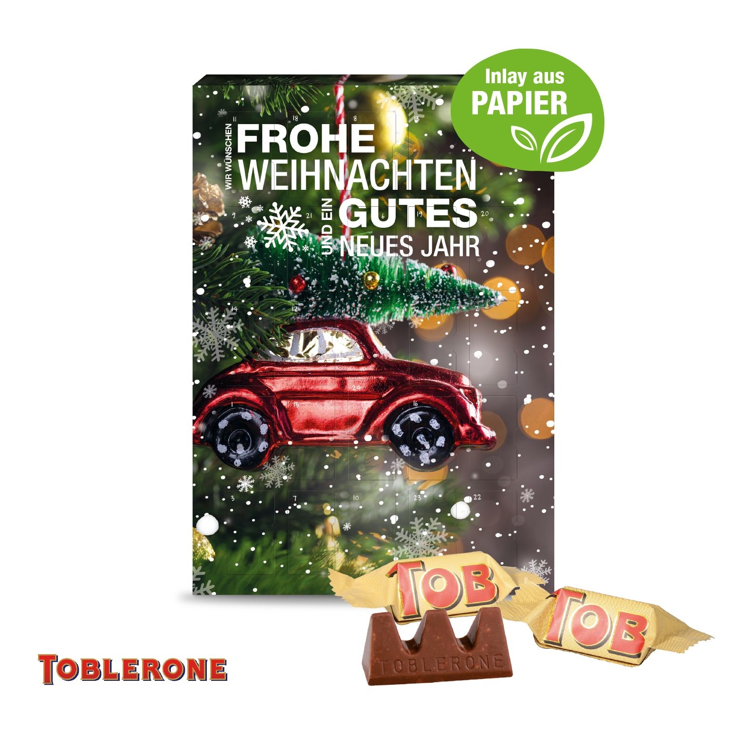 CD55437-02Adventskalender mit TOBLERONE Milch_ Inlay aus Papier_ Individuelles Motiv