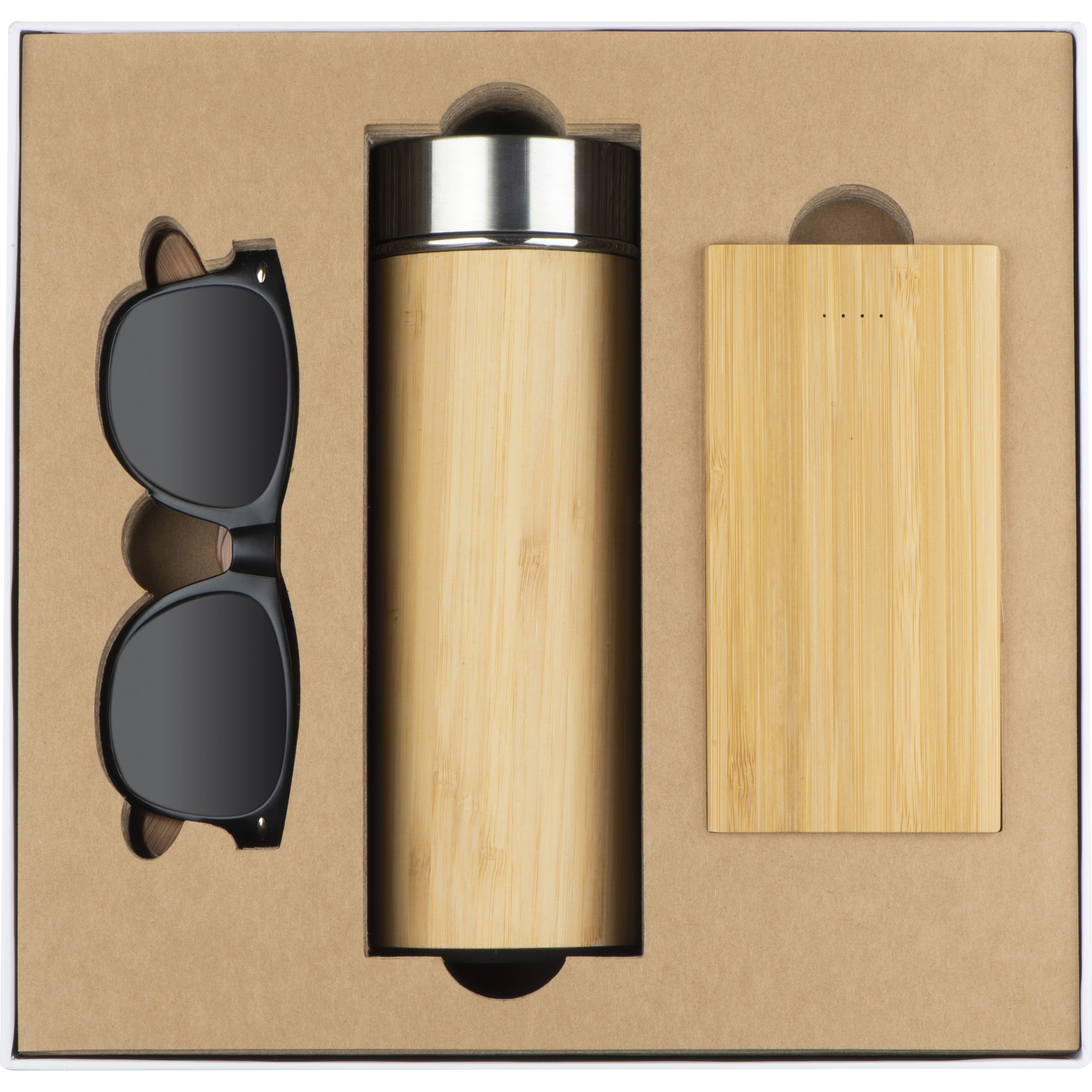 MA92429-06Geschenkset _Bambus_ weiss