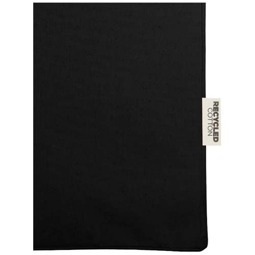 PF120710-5Odessa 220 g_m² GRS recycelte Baumwoll Tragetasche 13L_ schwarz