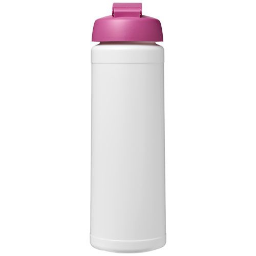 Baseline® Plus 750 ml Flasche mit Klappdeckel, weiß,rosa