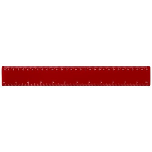 PF210539-7Rothko 30 cm Kunststofflineal_ rot