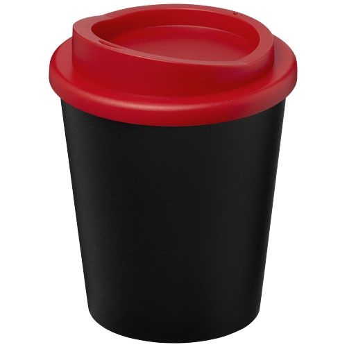PF210454-2Americano® Espresso Eco 250 ml recycelter Isolierbecher_ schwarz_rot PF210454-2Americano® Espresso Eco 250 ml recycelter Isolierbecher_ schwarz_rot
